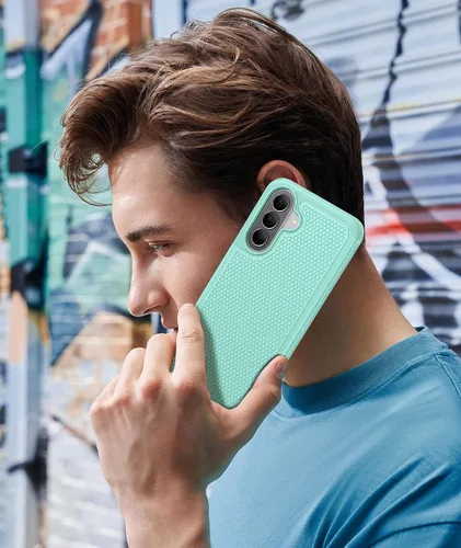 Vista 618 de FNTCASE Funda para iPhone 17 Pro: Fundas delgadas translúcidas de color azul claro compatibles con MagSafe, protección completa de la cámara