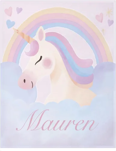 Vista 17 de Artsadd Mantas personalizadas con nombre para bebés niños y niñas, mantas de bebé personalizadas con nombre, manta personalizada para niños