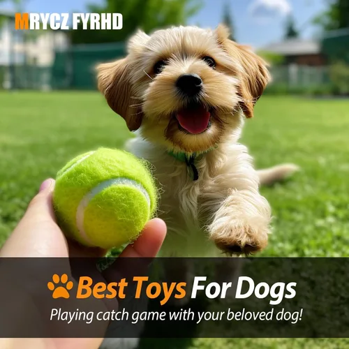 Vista 8 de 30/40 Pack Training Tennis Balls, Pet Dog Playing Balls, Practice Tennis Balls with Mesh Bag for Transport and Beginner Training