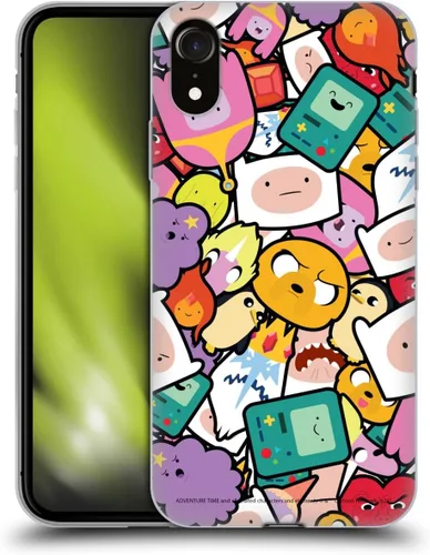 Vista 121 de Head Case Designs Funda de gel suave con licencia oficial de Adventure Time BMO Graphics compatible con Apple iPhone 7 Plus/iPhone 8 Plus