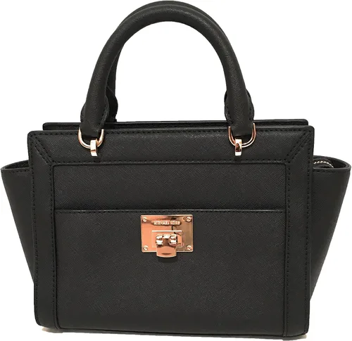 Vista 2 de MICHAEL Michael Kors TINA Small Top Zip Messenger bolso de hombro de cuero