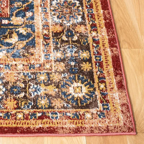 Vista 51 de SAFAVIEH Bijar Collection - Alfombra decorativa de 2 pies 3 pulgadas x 4 pies, marfil y óxido, diseño oriental envejecido, no desprende pelusa