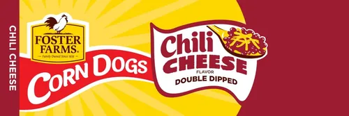 Vista 6 de Foster Farms Chili Lovers Chicken Corn Dog, 4 onzas- 36 por caja.
