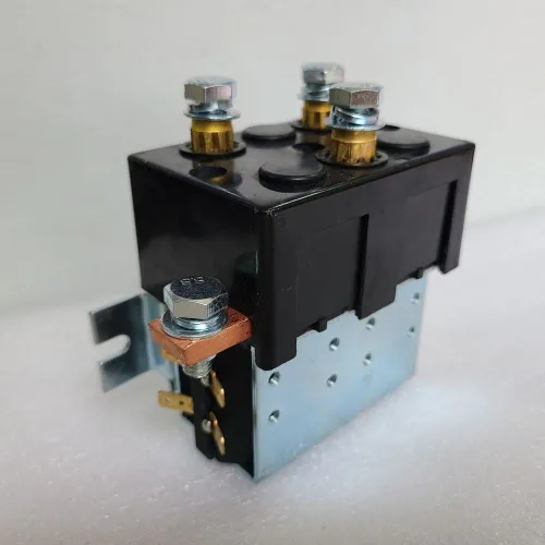 Vista 5 de DC SPDT Motor Contactor de inversión Changover Solenoide Relé Interruptor Reemplazar Albright DC182 DC182-3 24V Bobina 200A Accesorios Carro de Golf