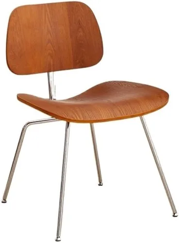 Vista 8 de Sillas de comedor, moderna silla de comedor de madera sin brazos respaldo silla de ocio para sala de estar, Sillas para comedor(negro)
