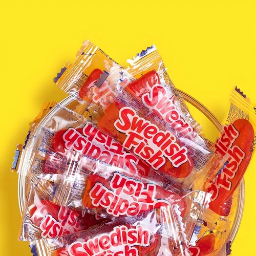 Vista 7 de Golosina Swedish Fish, paquetes individuales, 0.21 onzas