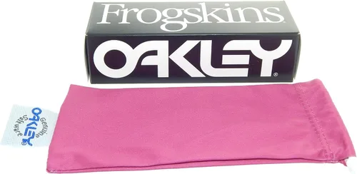 Vista 5 de Oakley Frogskins 24-297 - Gafas de sol polarizadas de iridio color negro mate