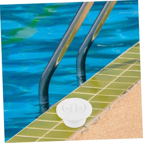 Vista 3 de Reemplazo de tapón de vacío de piscina 1022 para limpiadores de piscinas, cubierta de enchufe de pared de entrada de succión roscada de 1.5 pulgadas