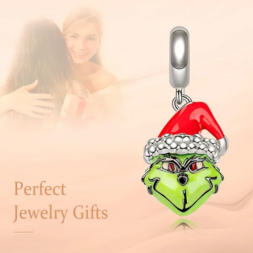 Vista 3 de Annmors Christmas Charm for Woman-925 Sterling Silver Dangle Pendant Bead,Girl Jewelry Beads Gifts for Women Bracelet&Necklace
