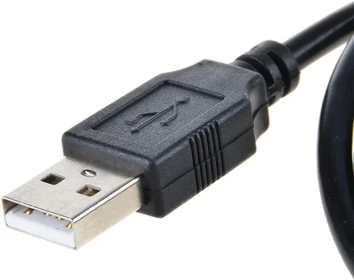 Vista 2 de Cargador de alimentación USB para PC de 6 pies + cable de datos/cable/cable para teléfono celular AT&T Samsung SGH-A187