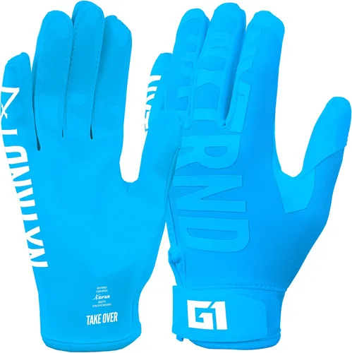 Vista 15 de Nxtrnd G1 - Guantes de fútbol juvenil, guantes receptores adhesivos para niños