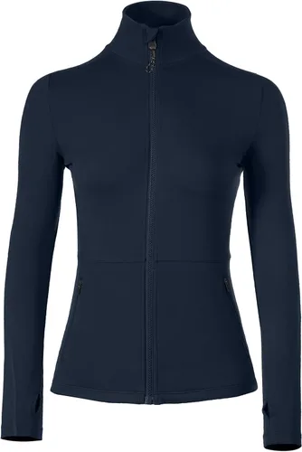 Vista 7 de VUTRU - Chaqueta de entrenamiento con cremallera completa para mujer, para hacer yoga o correr