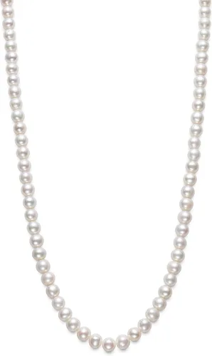 Vista 3 de Conjunto de perlas cultivadas de agua dulce para mujer con collar, pulsera y aretes, Perla, Perla