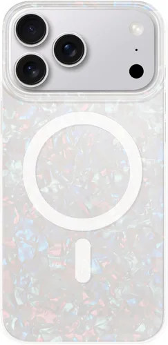 Vista 20 de LONLI Hue - Funda para iPhone 18 Pro y 17 Pro, diseño botánico floral azul