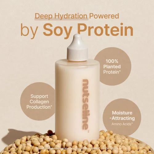 Vista 5 de Cuidado de la piel coreano - Tónico hidratante de leche de proteína de nuez de soja, 10.1 fl oz con aminoácidos, tóner facial hidratante ligero