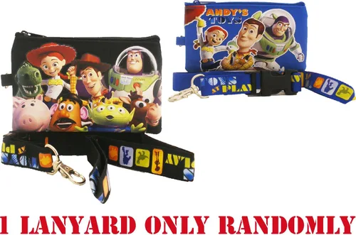 Vista 2 de Toy Story Disney - Bolsa con cordón y cordón azul claro