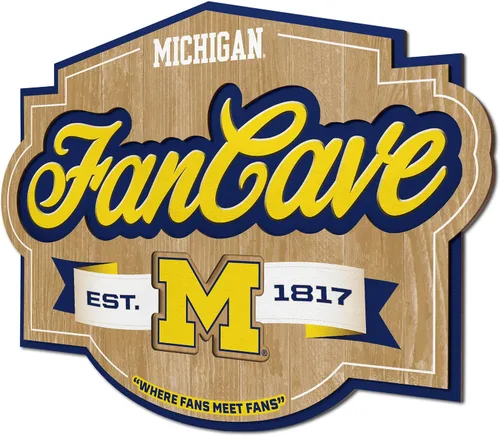 Vista 21 de YouTheFan - Letrero de cueva para fanáticos de la NCAA