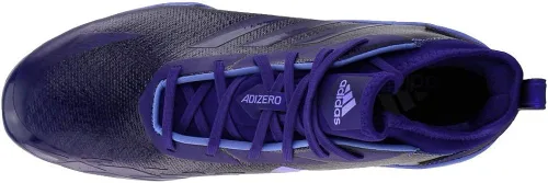 Vista 6 de adidas Adizero Afterburner V Dipped - Tenis de béisbol para hombre zapatos casuales con tacos color morado Púrpura