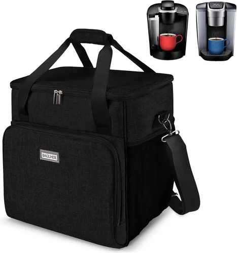 Vista 11 de BAGLHER Funda de mezclador de cocina resistente para batidoras de 4.5 a 5 cuartos de galón, funda de transporte 2 en 1 de hombro y mano con Gris