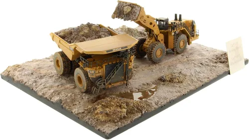 Vista 9 de Diecast Masters - Cargador de ruedas mediano desgastado 1:50 Caterpillar 966M - Serie desgastada - 85703