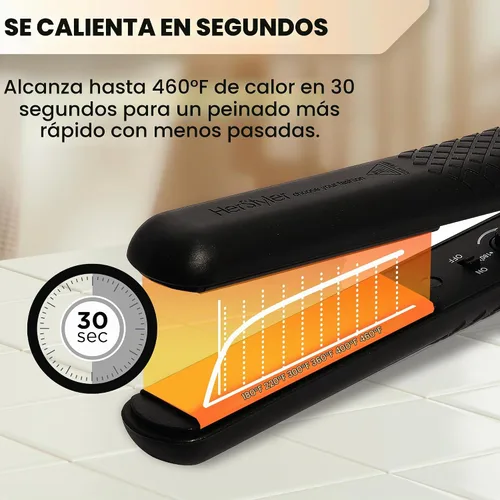 Vista 2 de Planchita de cerámica plana Forever Herstyler Classic, Hot Pink