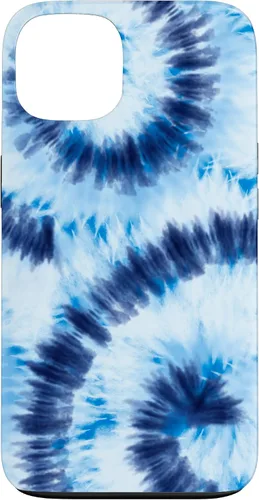 Vista 7 de Blue Tie Dye Swirl Case for iPhone 17
