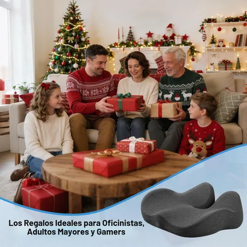 Vista 9 de Cojín para silla de oficina, alivio de presión para coxis, comodidad larga para sentarse