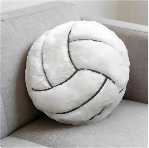 Vista 16 de Almohada Deportiva de Béisbol Suave y Esponjosa Cojín Decorativo Juguete, 14" Juguetes de Peluche de Béisbol Deportivo Duraderos, Juguetes