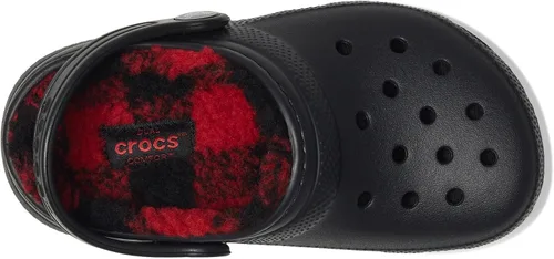 Vista 2 de Crocs Zuecos Clásicos Forrados Unisex para Niños