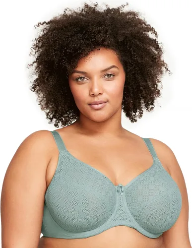 Vista 9 de Glamorise Sujetador Wonderwire de encaje de talla grande para mujer #9855