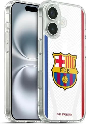 Vista 56 de Head Case Designs Funda de gel suave con licencia oficial del FC Barcelona Away 2023/24 compatible con Apple iPhone 7 Plus/iPhone 8 Plus