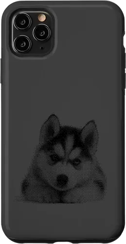 Vista 13 de Chic Husky Puppy for Dog Mom and Paw Parents Case for iPhone 16