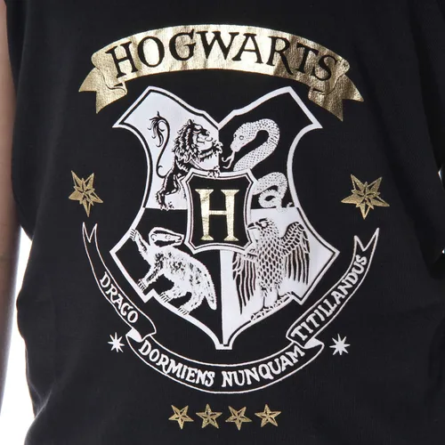 Vista 4 de Harry Potter Hogwarts House Crest Racerback - Conjunto de pijama para niña grande