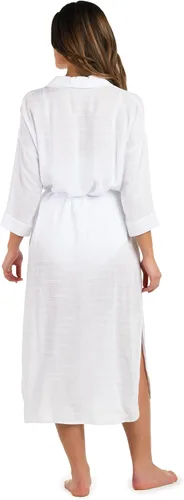 Vista 16 de La Blanca Vestido midi para cubrir el traje de baño para mujer