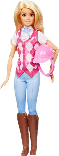 Vista 7 de Muñeca “Brooklyn” de Barbie y accesorios de Barbie Misterios: La Gran Persecución de Caballos, incluye muñeca de moda, atuendo de equitación