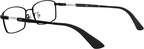Vista 5 de Ray-Ban RX8745d - Marcos rectangulares de titanio para lentes recetados para hombre