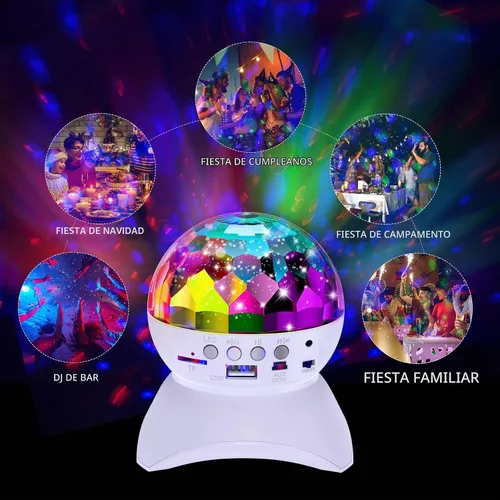 Vista 5 de Altavoz de espectáculo de luz de fiesta en casa de bola