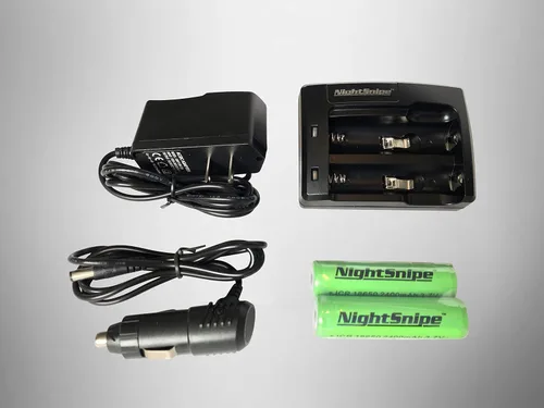Vista 5 de NightSnipe NS750 Extreme Dimmable Coyote, Hog, Kit de luces de caza de depredadores (clase 1)