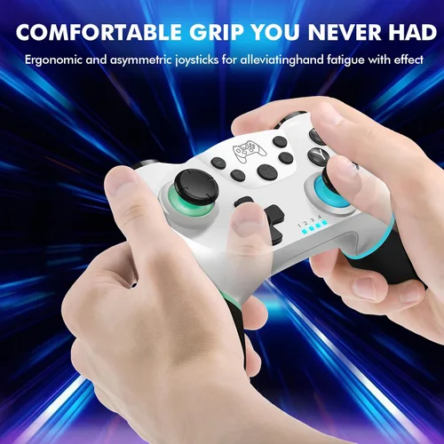 Vista 4 de Zakgbxbig Controller for Switch, Wireless Pro Controller for Switch Lite, Controller for Switch Remote Gamepad Joystick, Turbo and Dual Vibration