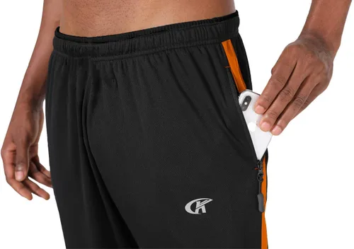 Vista 5 de Pants deportivos de malla con bolsillos para hombre