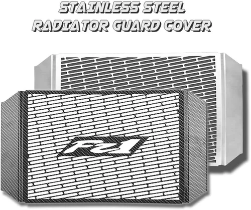 Vista 5 de Radiator Grille Guard Motorcycle Aluminum Accessories Radiator Grille Guard Cover Protector For Ya&maha FZ8N FZ8S FZ1S FZ1N FZ8 FZ1 N S FZ 1 8 S N