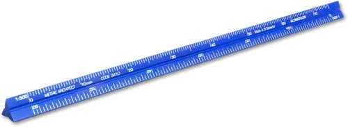 Vista 17 de Alumicolor Regla Métrica de Bolsillo para Arquitecto de Aluminio, 15CM, Negro