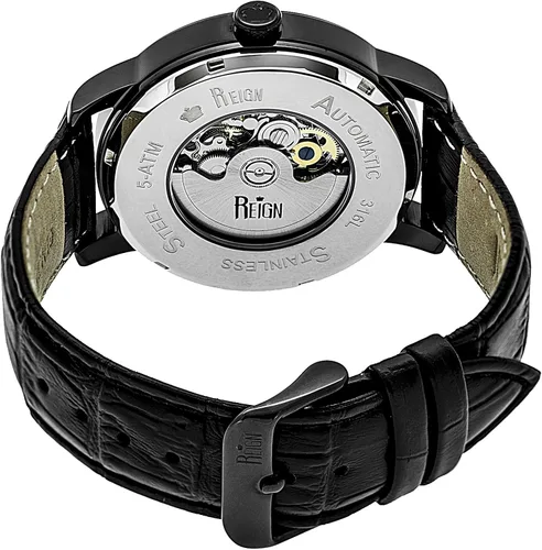 Vista 2 de Reign Rn3606 Belfour - Reloj para hombre, color negro REIRN3606, Negro, Clásico