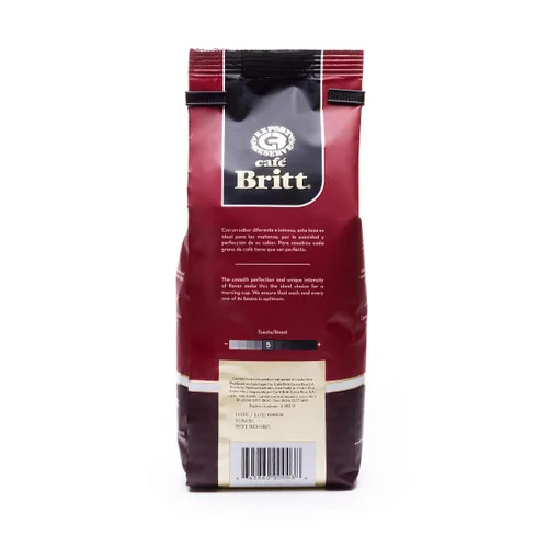 Vista 4 de Café Britt® - Café costarricense tostado ligero (12 onzas) (paquete de 3) - Café entero, café arábica, kosher, sin gluten, 100% gourmet y tostado