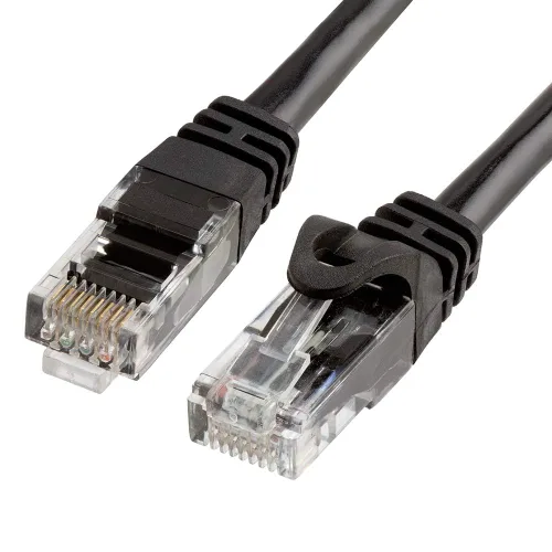 Vista 9 de Cmple - Cable Ethernet Cat 6 de 1.5 pies, cables de conexión Cat6, cable LAN de 10 Gbps, cable de red de 550 MHz, conectores RJ45, compatible