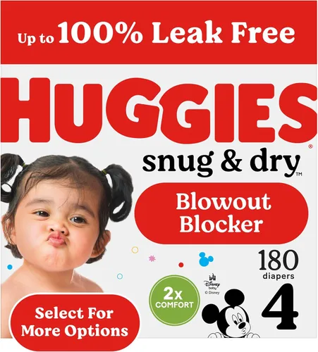 Vista 58 de Pañales Huggies Snug & Dry para bebé