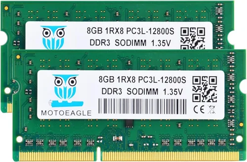 Vista 22 de Motoeagle DDR3-1066 SODIMM 8GB Kit (2X4GB) 2Rx8 PC3 8500 8500S 4GB DDR3 1066MHz 1067MHz CL7 204-Pin 1.5V Non-ECC Unbuffered Laptop Memory RAM Modules