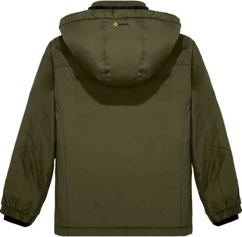 Vista 2 de Chaqueta de esquí impermeable para niño con capucha GEMYSE