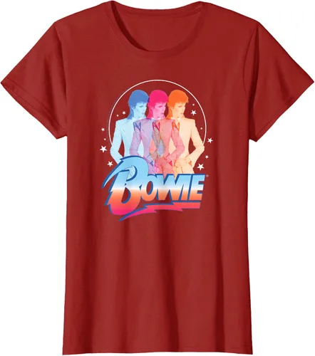 Vista 50 de David Bowie - Camiseta Bowie 3D, Negro