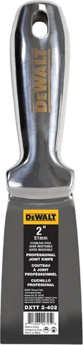 Vista 15 de DEWALT - Cuchillo para masilla de 1.5" de acero inoxidable total Hoja de masilla de metal pulido premium de una pieza 2-401